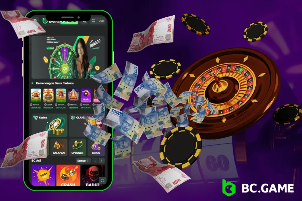 Penarikan dana BC Game